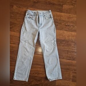 Abercrombie Ankle Straight Ultra High Rise size 26/2
